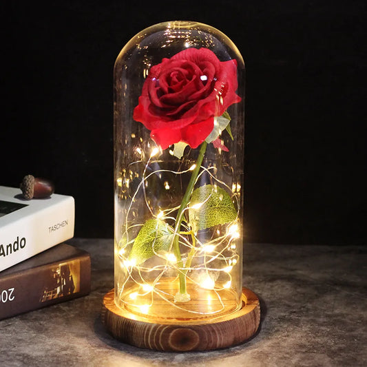 Artificial Rose, Beauty and the Beast