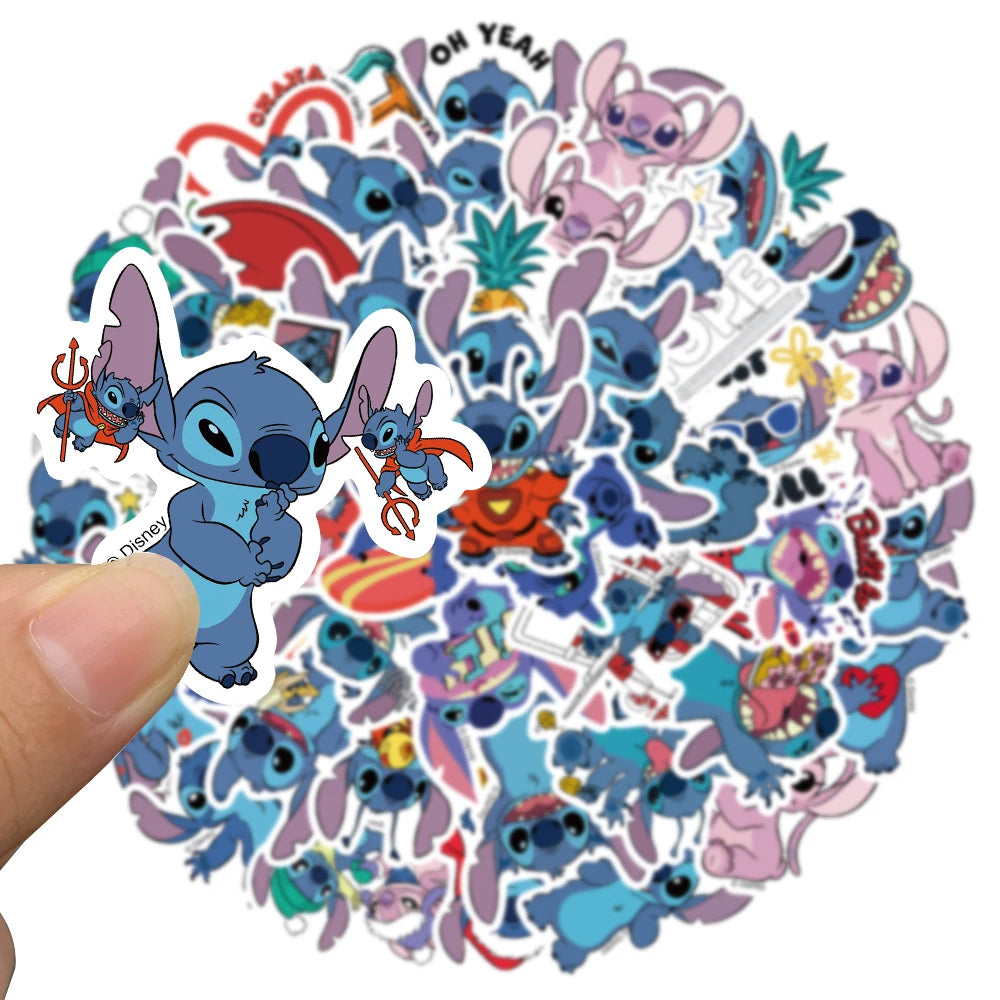 50pcs Stitch Stickers