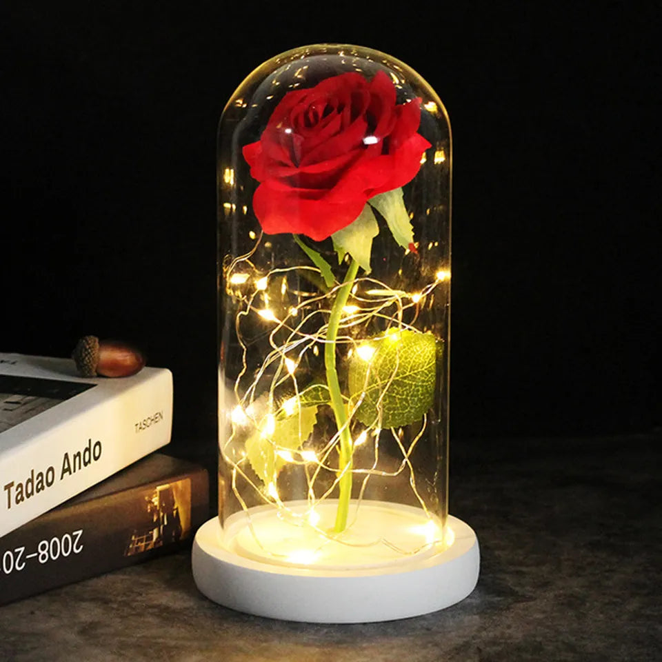 Artificial Rose, Beauty and the Beast